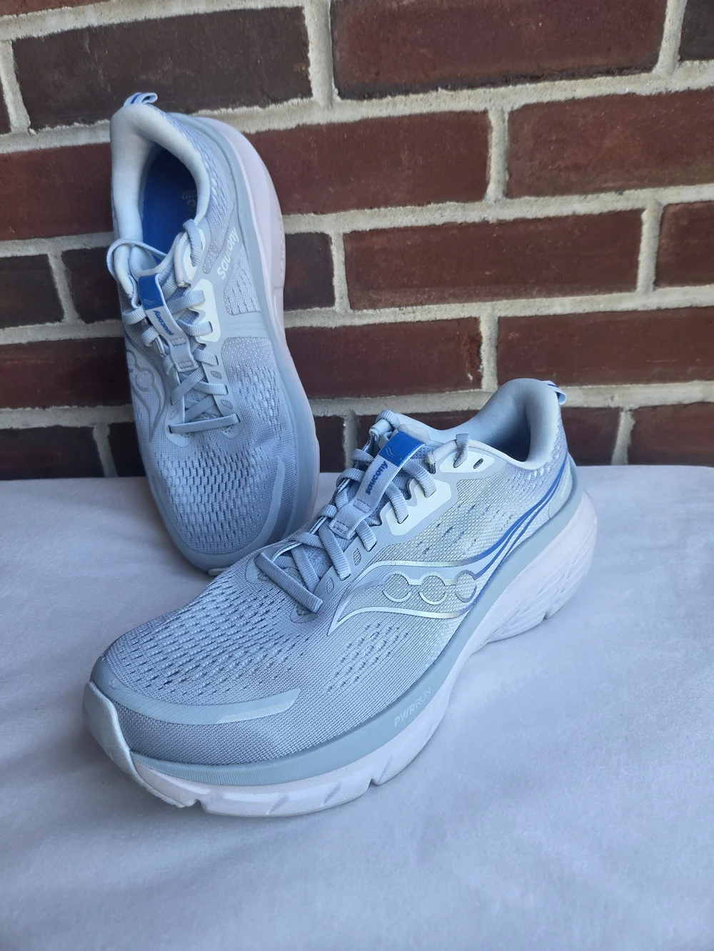 Saucony Ride 18 Women’s Running Shoes US 10 UK 8 Blue Gray